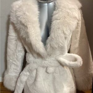 Elegant White Teddy Jacket